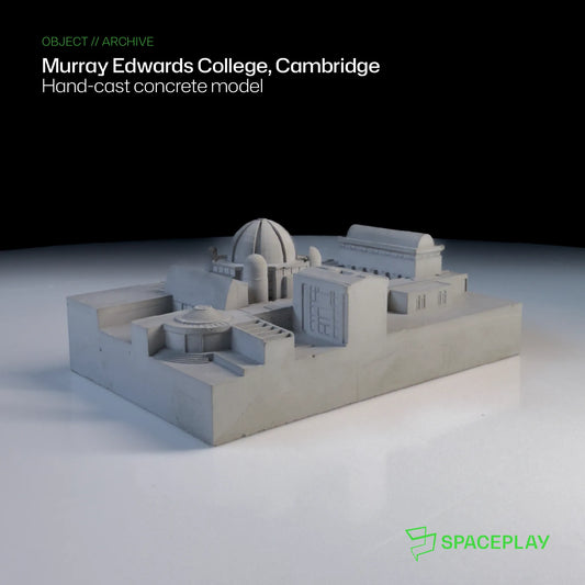 Murray Edwards College, Cambridge – Miniature Concrete Model