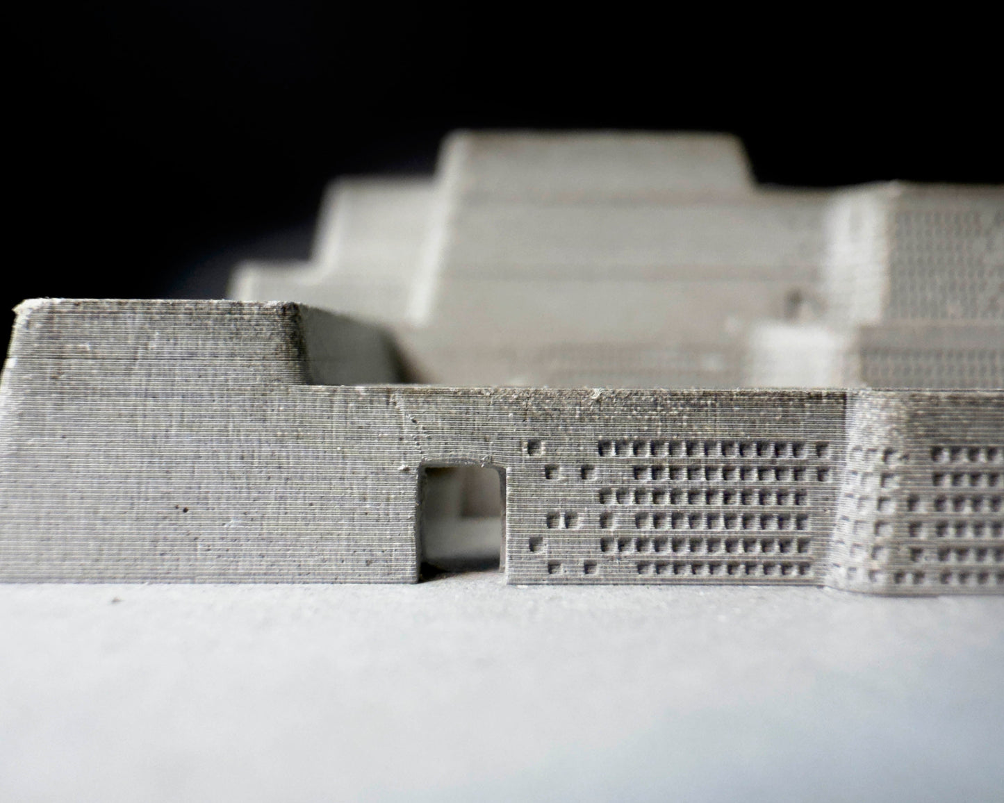 Okinawa Prefectural Museum – Miniature Concrete Model