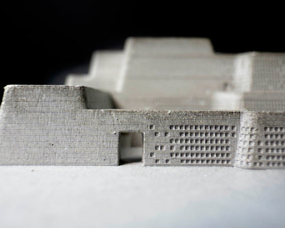 Okinawa Prefectural Museum – Miniature Concrete Model