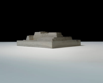 Okinawa Prefectural Museum – Miniature Concrete Model