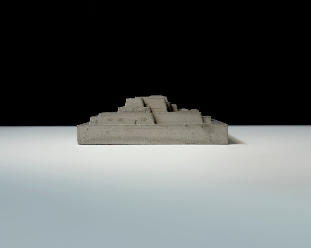 Okinawa Prefectural Museum – Miniature Concrete Model