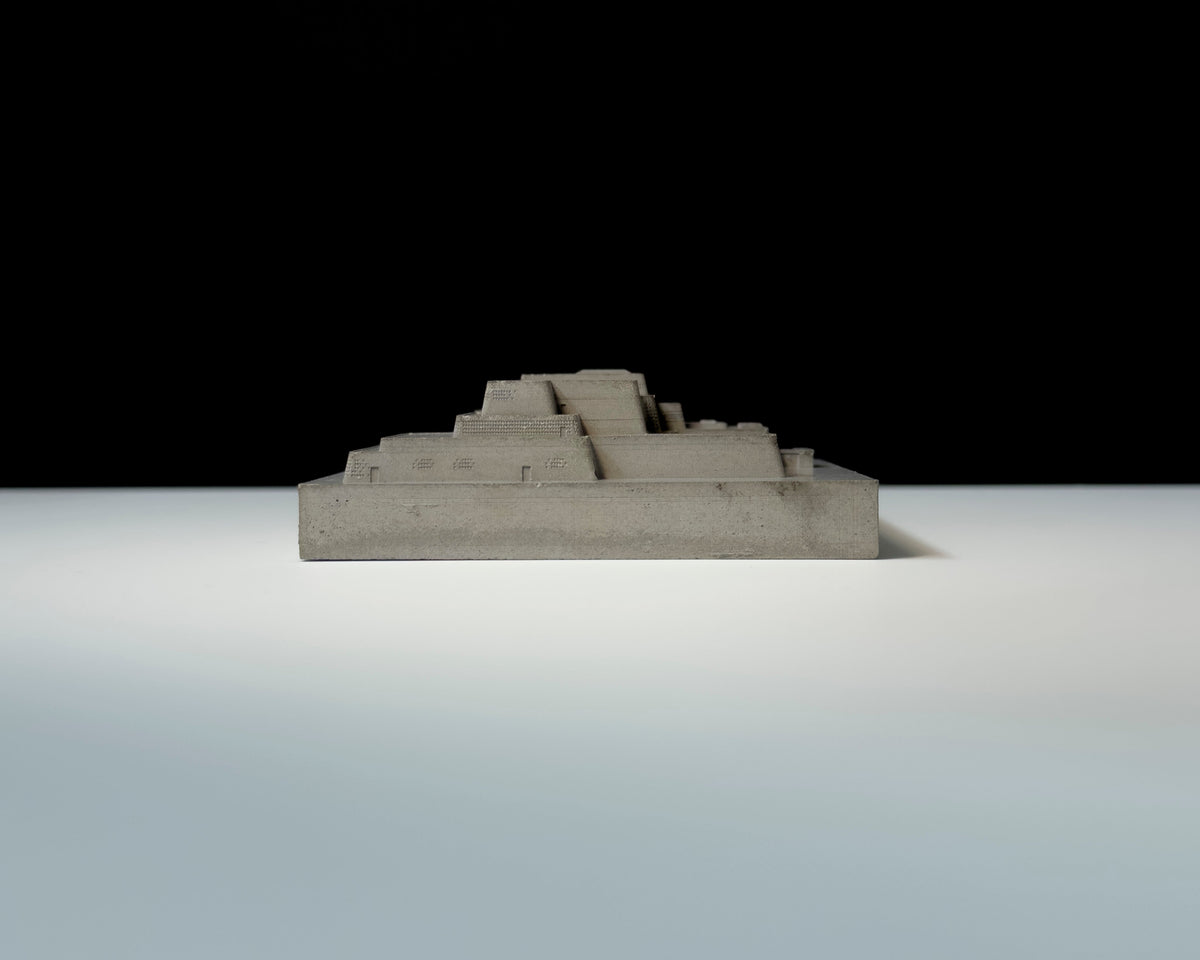 Okinawa Prefectural Museum – Miniature Concrete Model