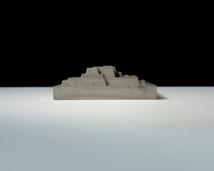 Okinawa Prefectural Museum – Miniature Concrete Model