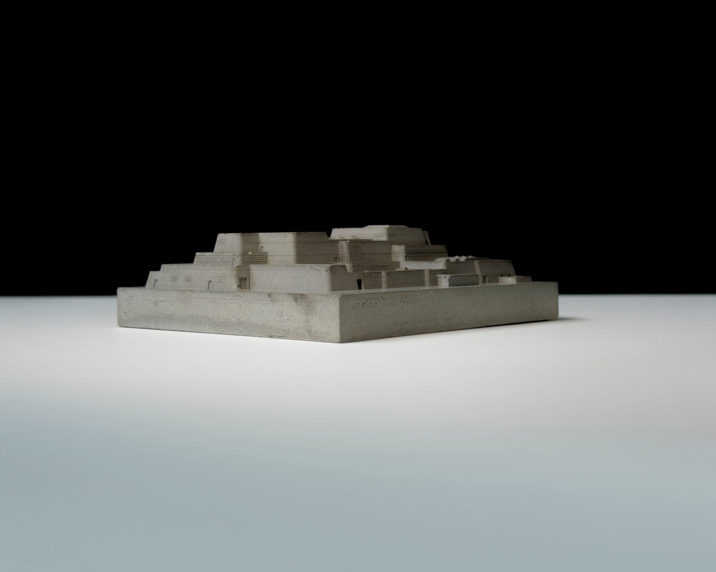 Okinawa Prefectural Museum – Miniature Concrete Model