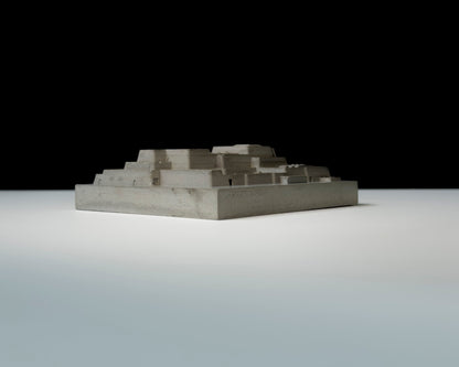 Okinawa Prefectural Museum – Miniature Concrete Model