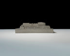 Okinawa Prefectural Museum – Miniature Concrete Model