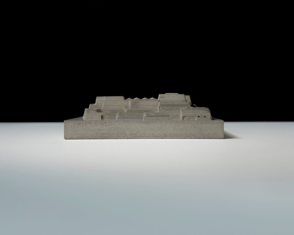 Okinawa Prefectural Museum – Miniature Concrete Model