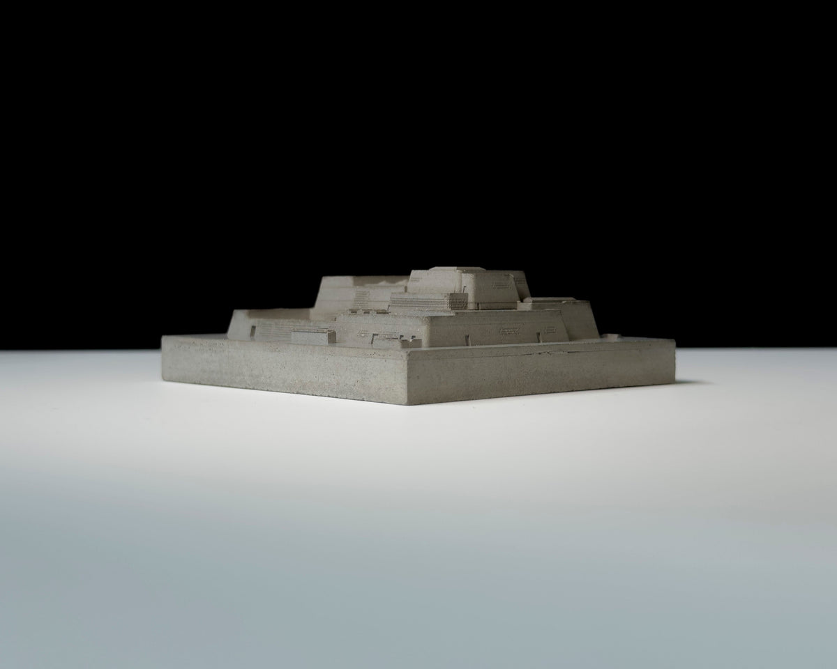 Okinawa Prefectural Museum – Miniature Concrete Model