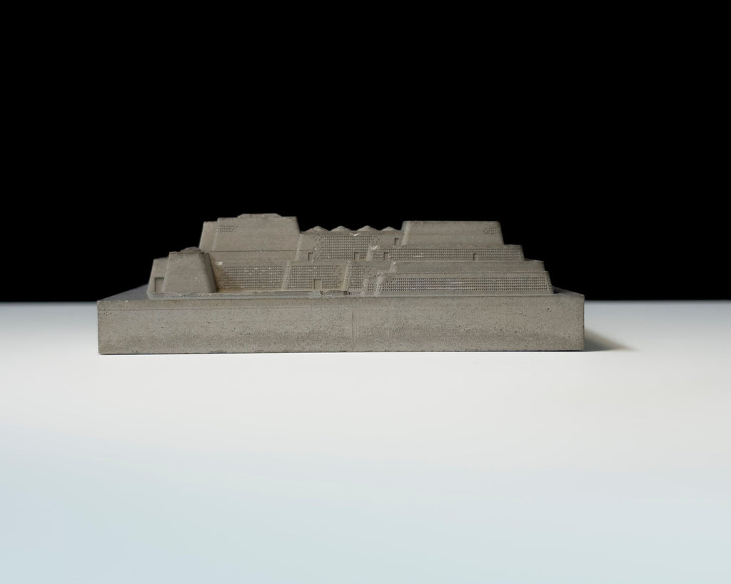 Okinawa Prefectural Museum – Miniature Concrete Model