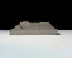Okinawa Prefectural Museum – Miniature Concrete Model