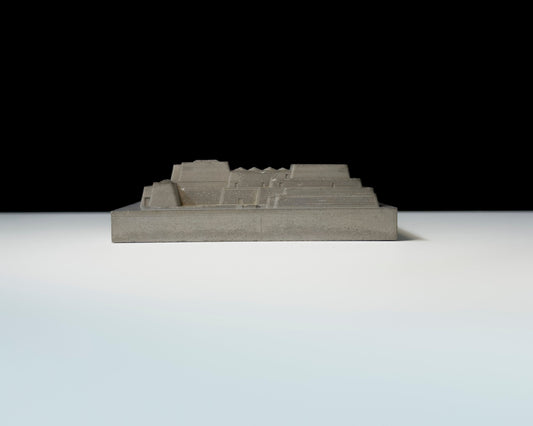 Okinawa Prefectural Museum – Miniature Concrete Model