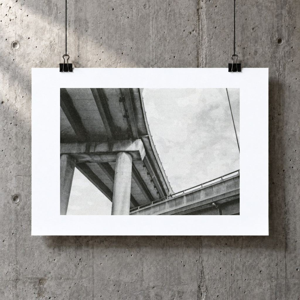 Spaghetti Junction Risograph Print — Flyover