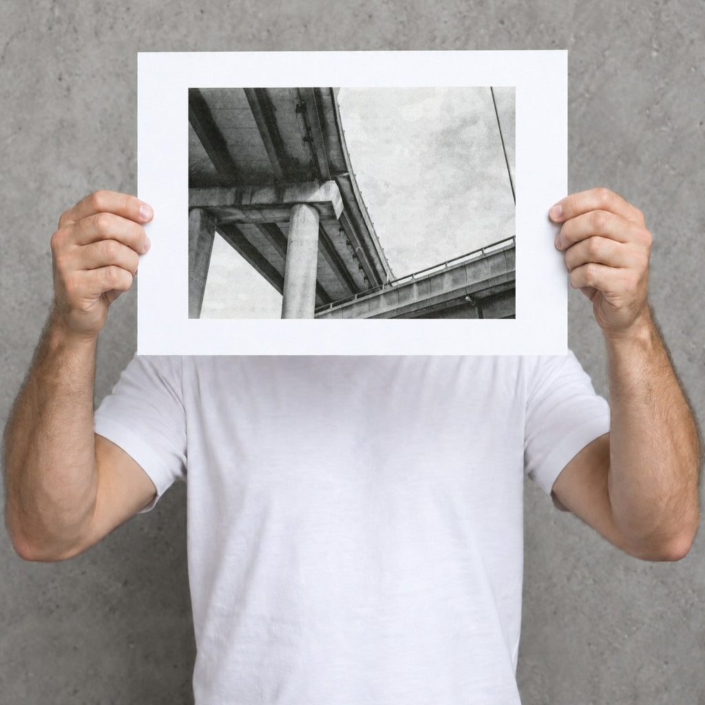 Spaghetti Junction Risograph Print — Flyover