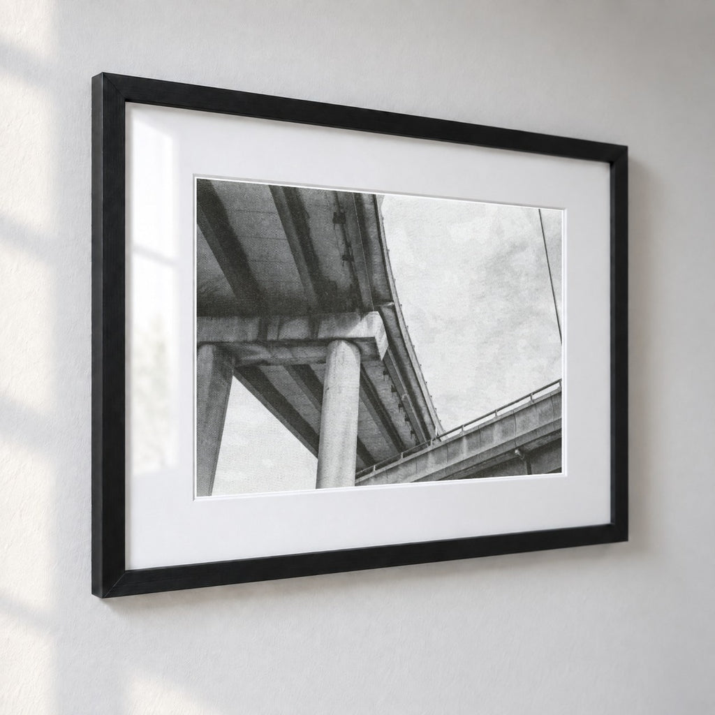 Spaghetti Junction Risograph Print — Flyover