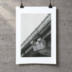Spaghetti Junction Risograph Print — Beam Detail