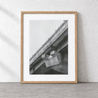 Spaghetti Junction Risograph Print — Beam Detail