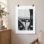 Spaghetti Junction Risograph Print — Caught in the Middle
