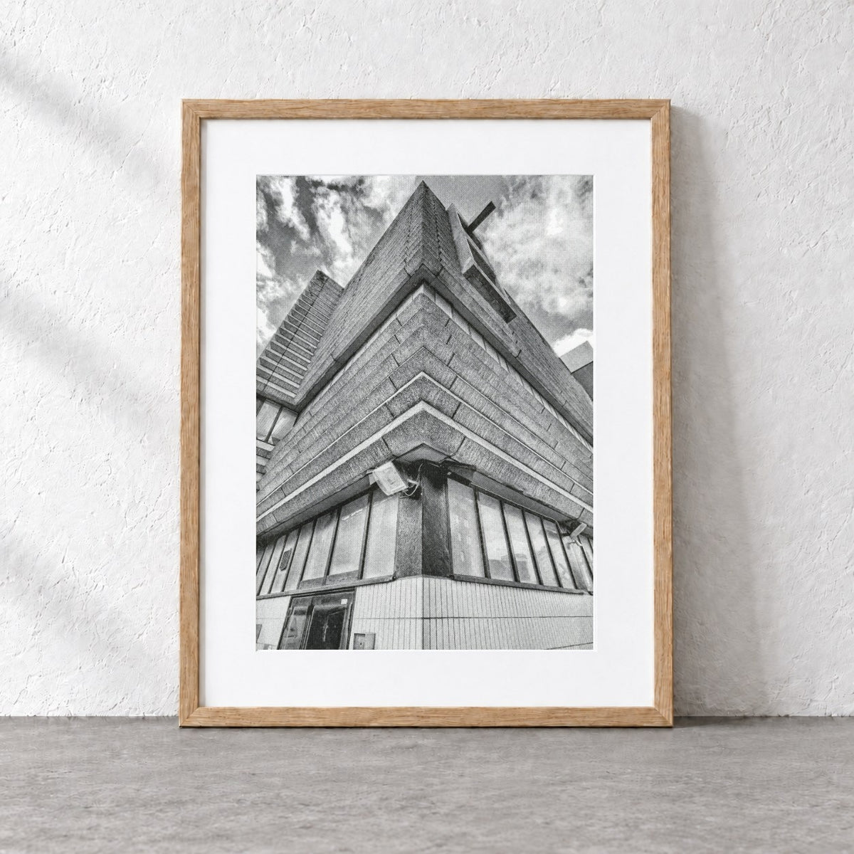 New Street Signal Box Risograph Print  — Corner Look-Up