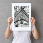 New Street Signal Box Risograph Print  — Corner Look-Up