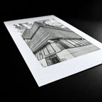New Street Signal Box Risograph Print  — Corner Look-Up