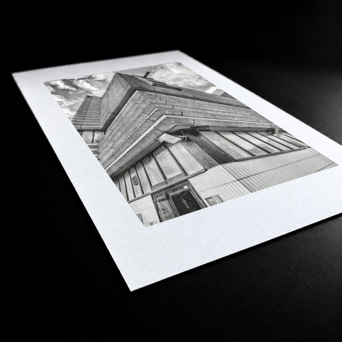 New Street Signal Box Risograph Print  — Corner Look-Up