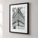 New Street Signal Box Risograph Print  — Corner Look-Up