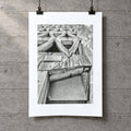 Welbeck Street Car Park Risograph Print — Corner Look-Up