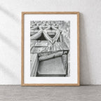 Welbeck Street Car Park Risograph Print — Corner Look-Up