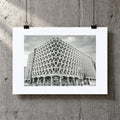 Welbeck Street Car Park Risograph Print — Street View