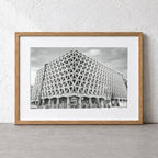 Welbeck Street Car Park Risograph Print — Street View