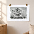 Welbeck Street Car Park Risograph Print — Street View