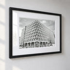 Welbeck Street Car Park Risograph Print — Street View