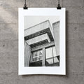 Birmingham Central Library Risograph Print — Look-Up