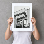 Birmingham Central Library Risograph Print — Look-Up