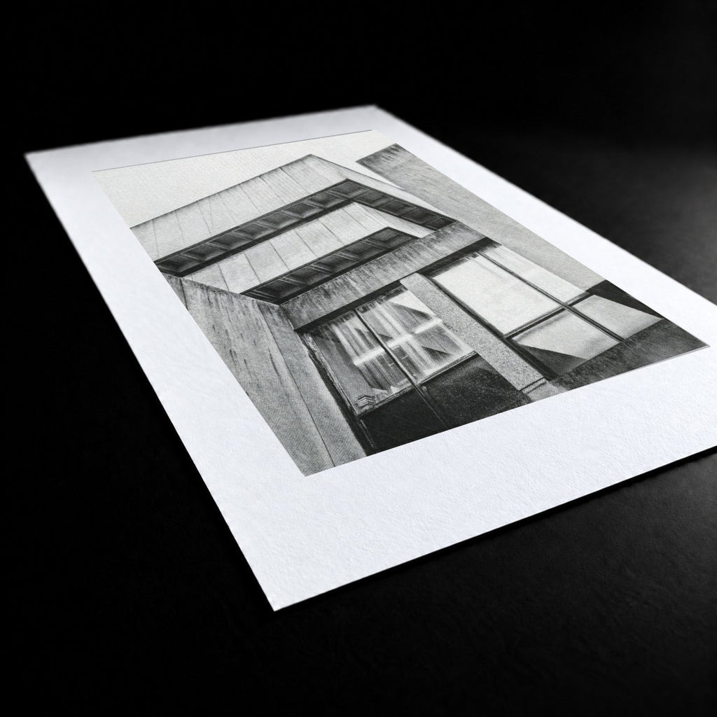 Birmingham Central Library Risograph Print — Look-Up