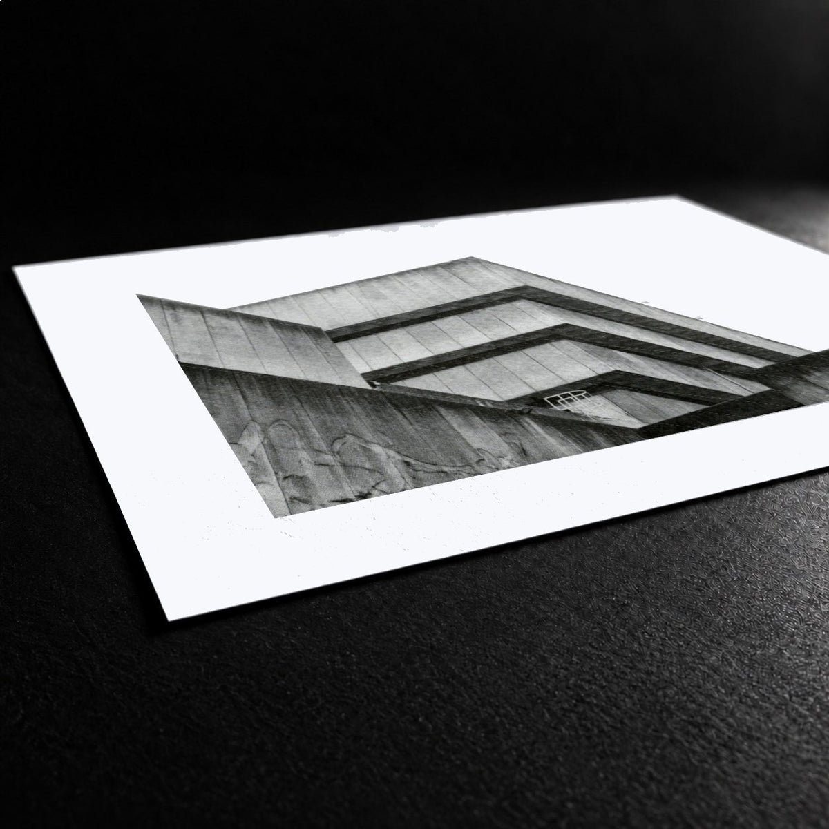 Birmingham Central Library Risograph Print — Ziggurat Corner