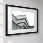 Birmingham Central Library Risograph Print — Ziggurat Corner