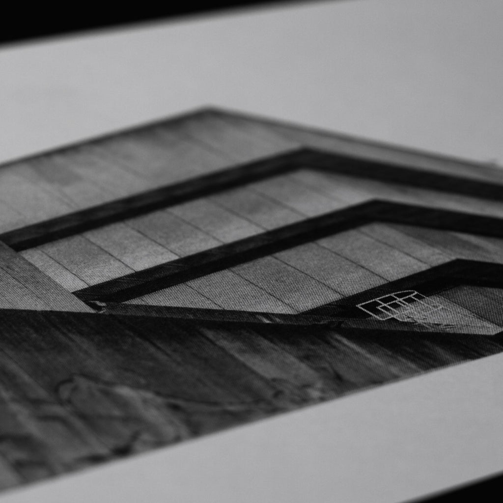 Birmingham Central Library Risograph Print — Ziggurat Corner
