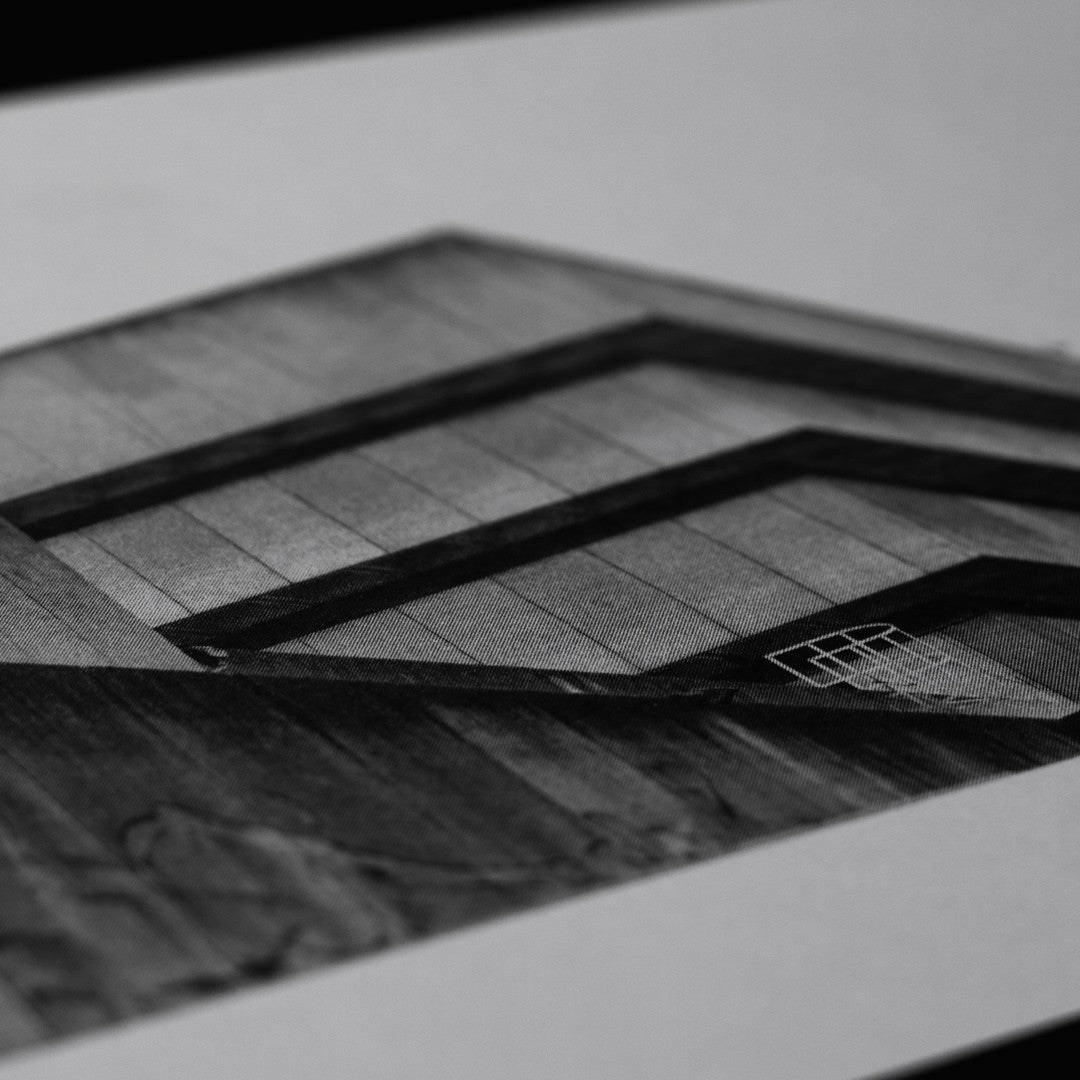 Birmingham Central Library Risograph Print — Ziggurat Corner