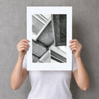 UEA Library Risograph Print — External Stair