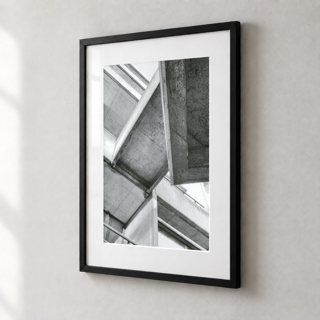 UEA Library Risograph Print — External Stair
