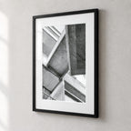 UEA Library Risograph Print — External Stair