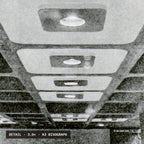 The Barbican Centre Risograph Print — Interior Ceiling