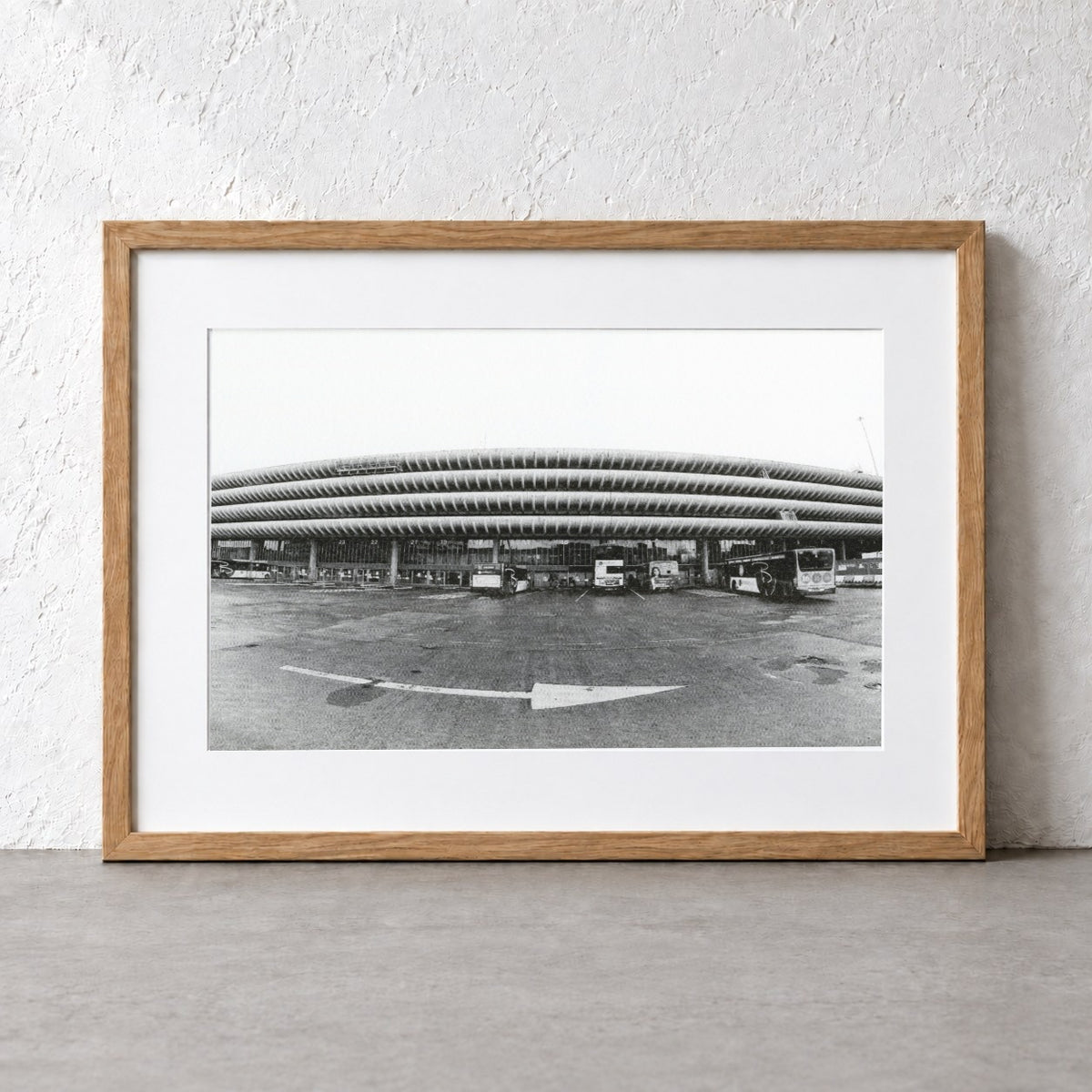 Preston Bus Station Risograph Print — Old Elevation