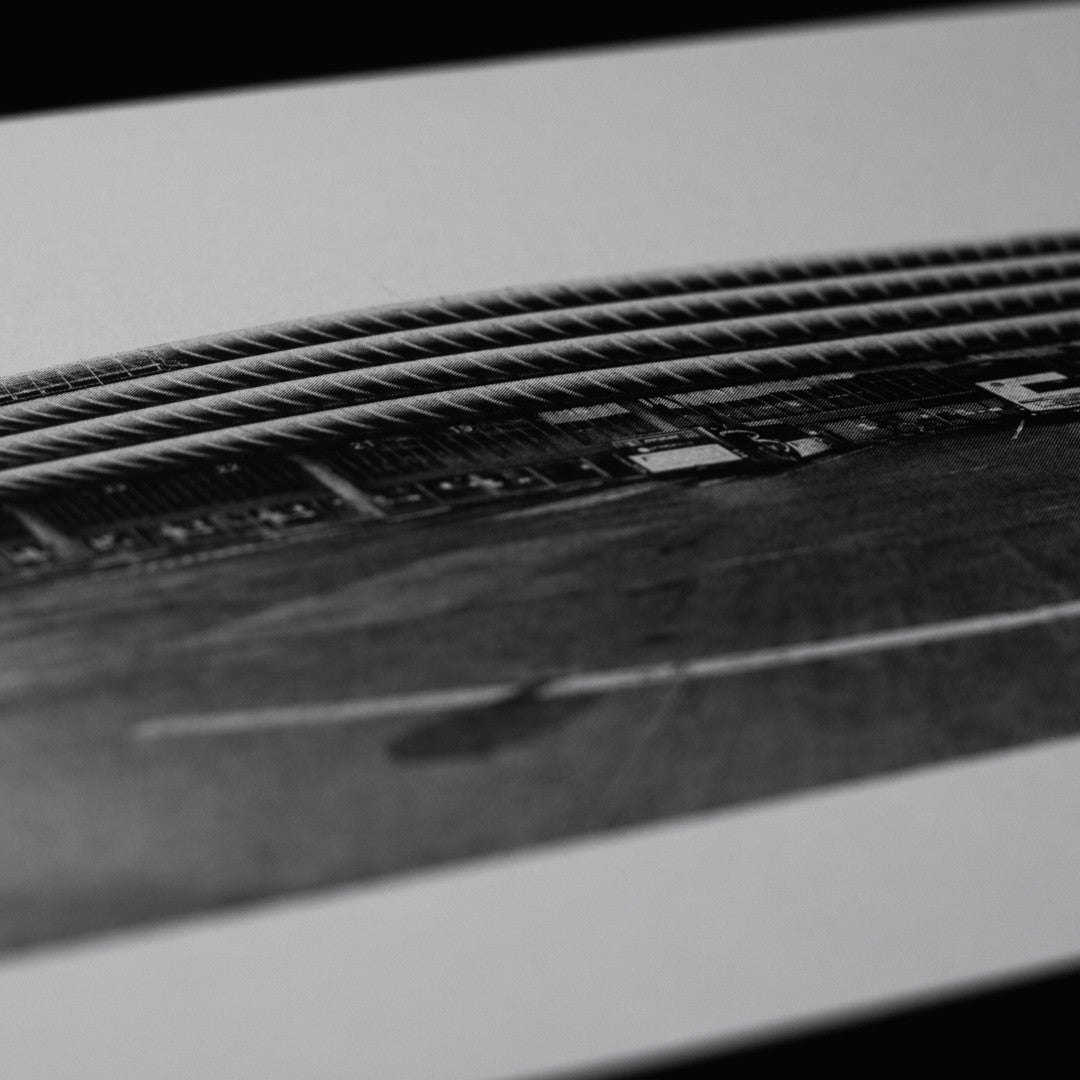Preston Bus Station Risograph Print — Old Elevation