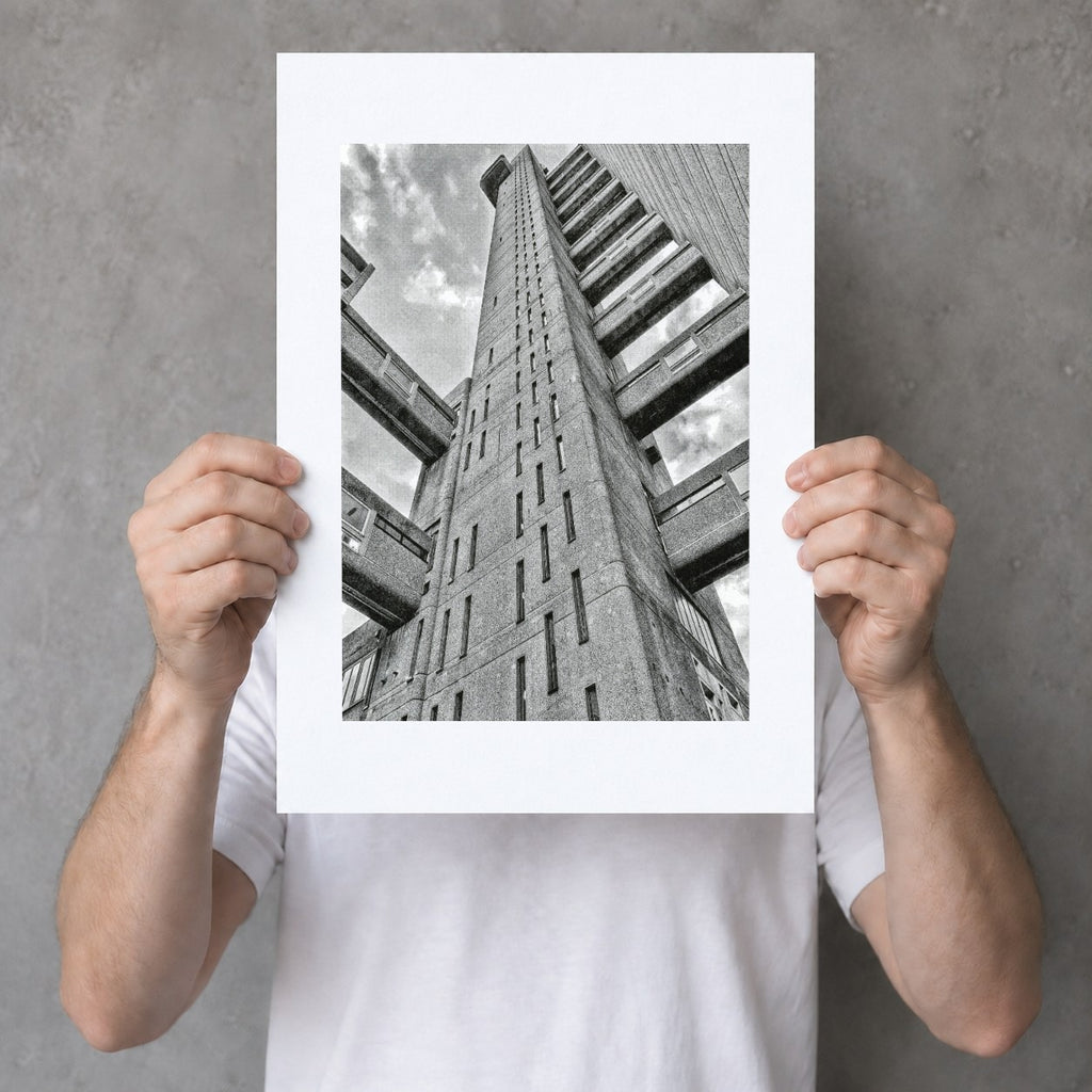 Trellick Tower Risograph Print — Staircore