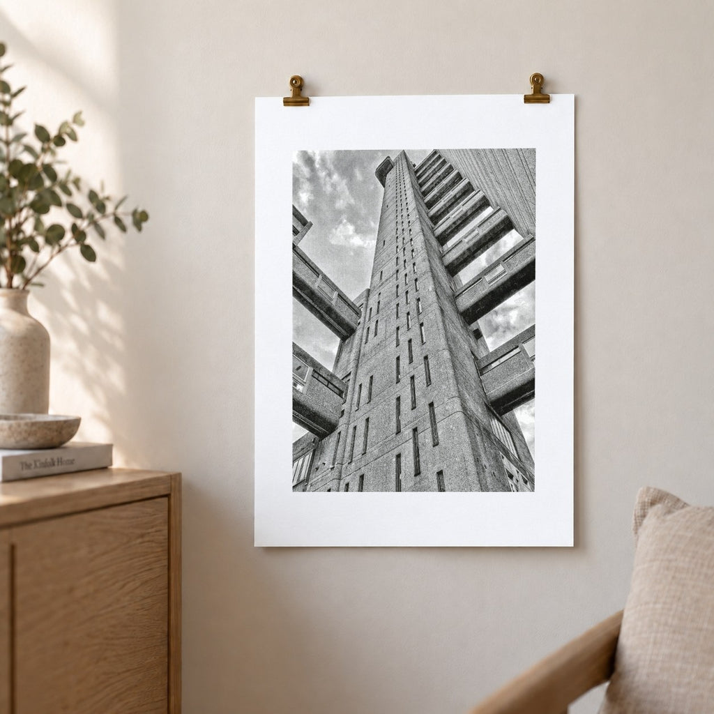 Trellick Tower Risograph Print — Staircore