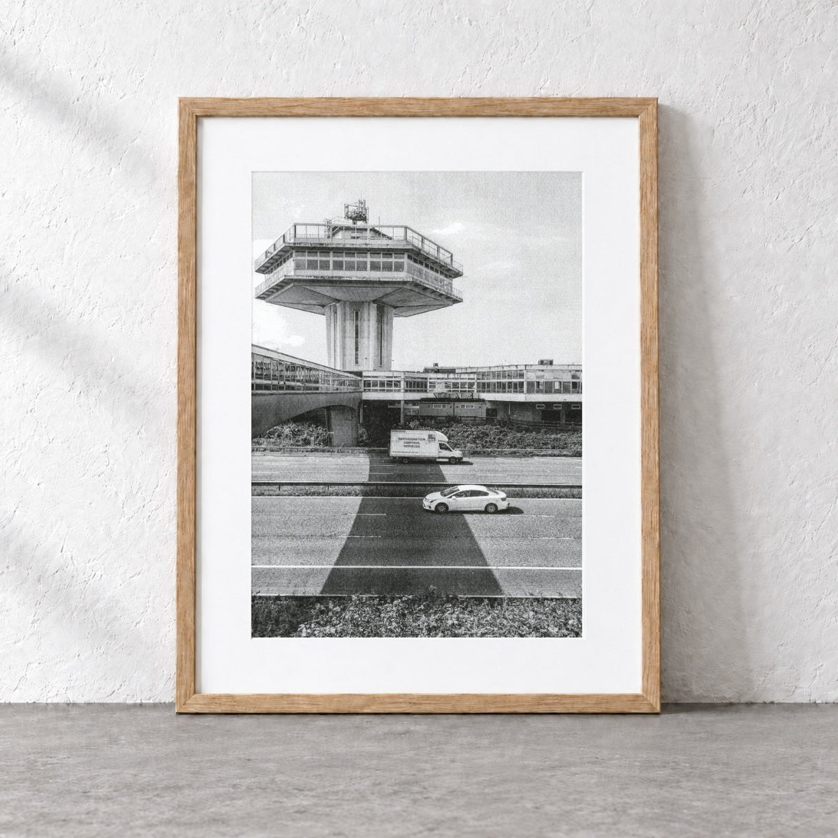 Forton Services Risograph Print — M6 View