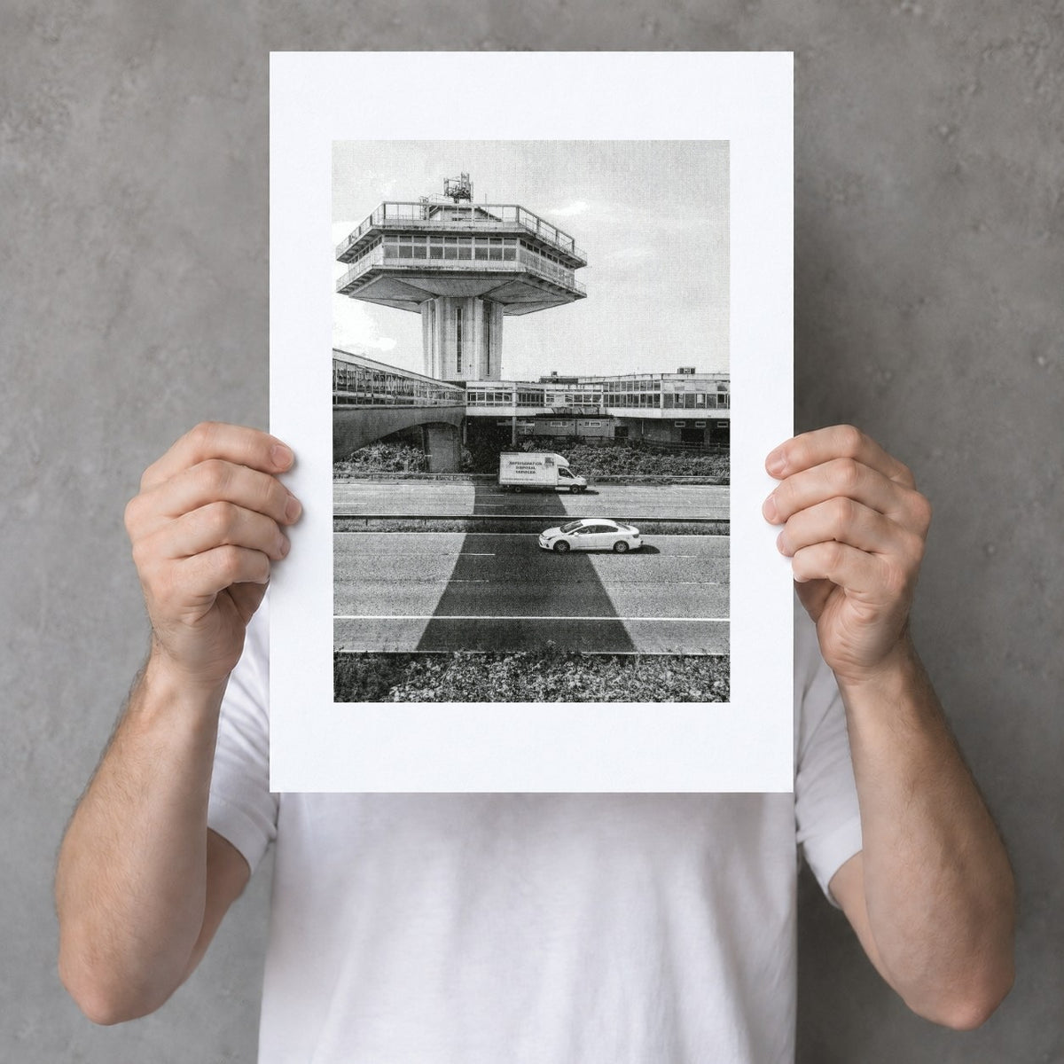 Forton Services Risograph Print — M6 View