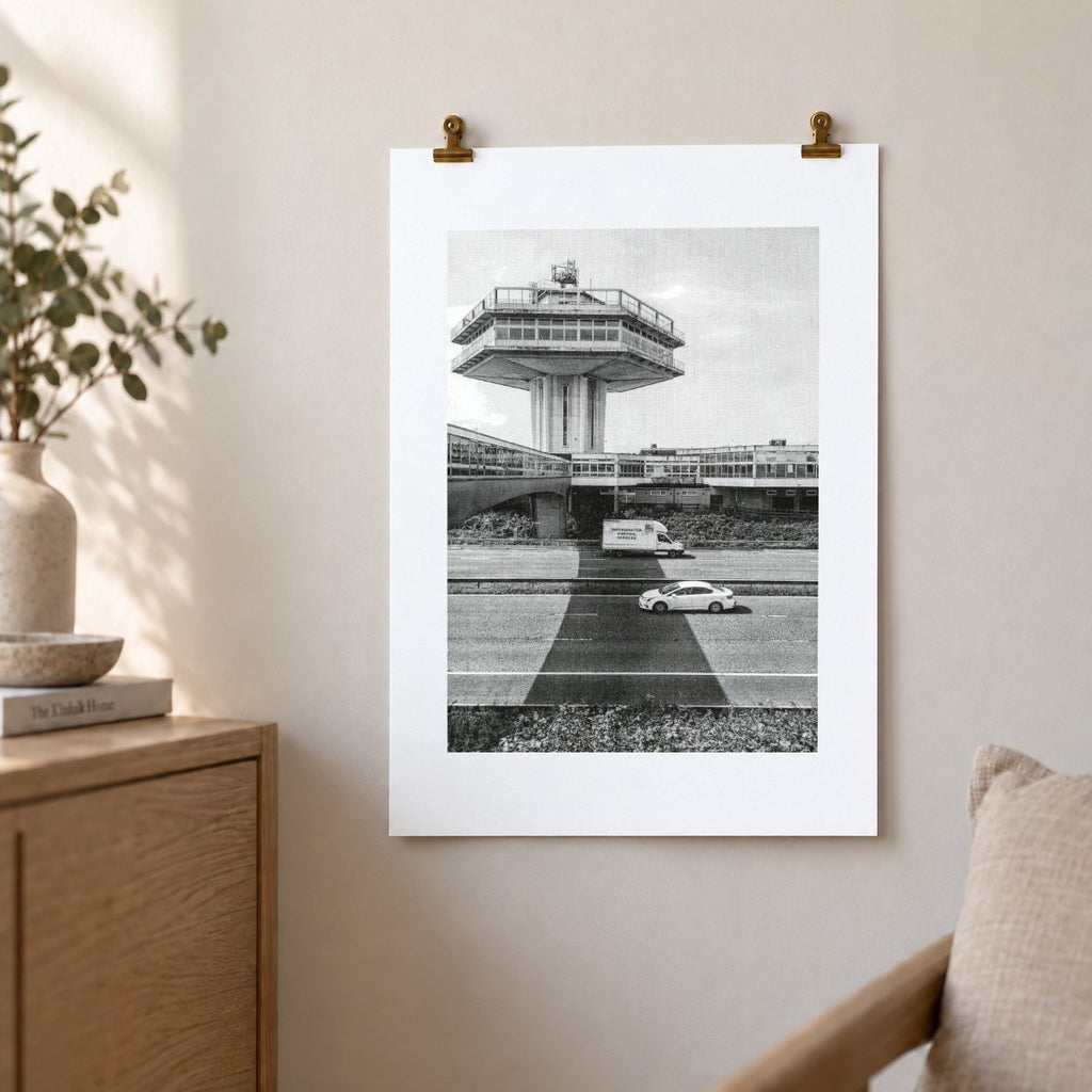 Forton Services Risograph Print — M6 View